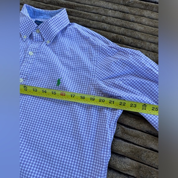 🎉5 for $45🎉 Ralph Lauren Button Up Shirt Man Size M - Picture 6 of 7